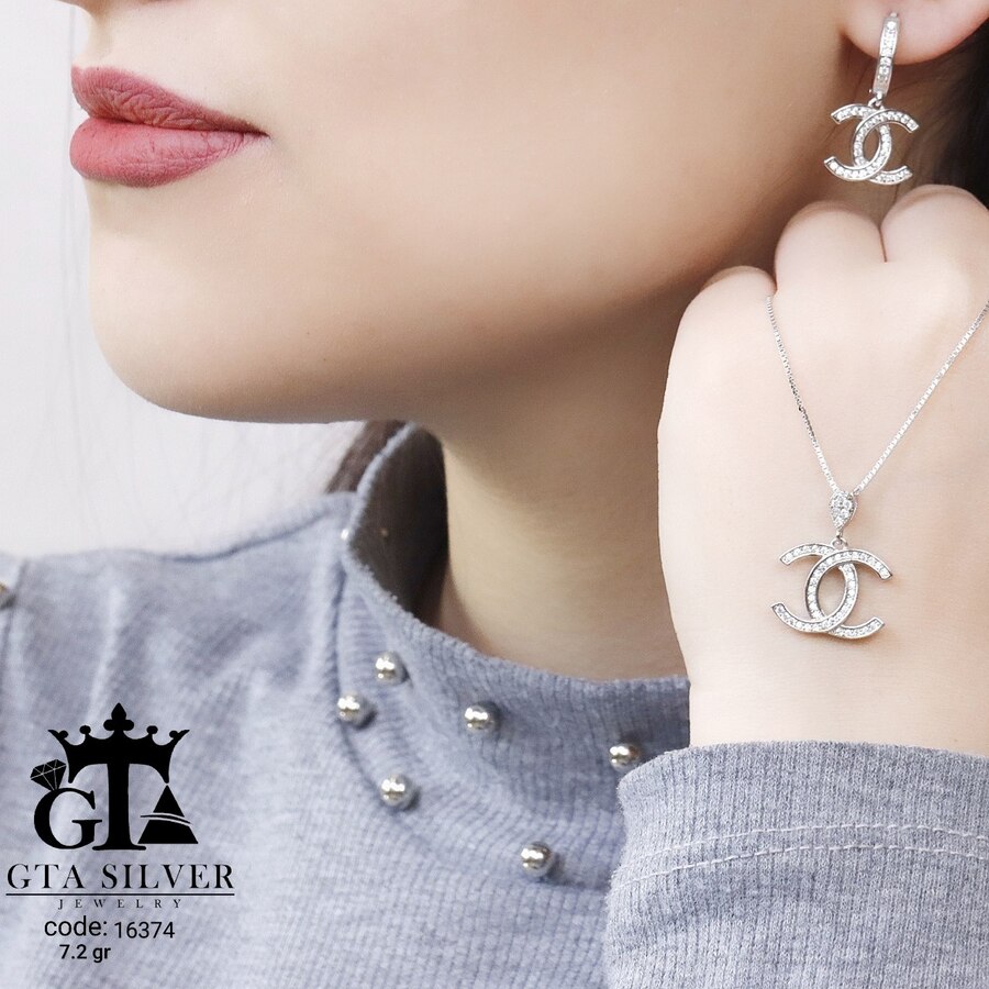 نیم ست میکرو طرح chanel کد 16374