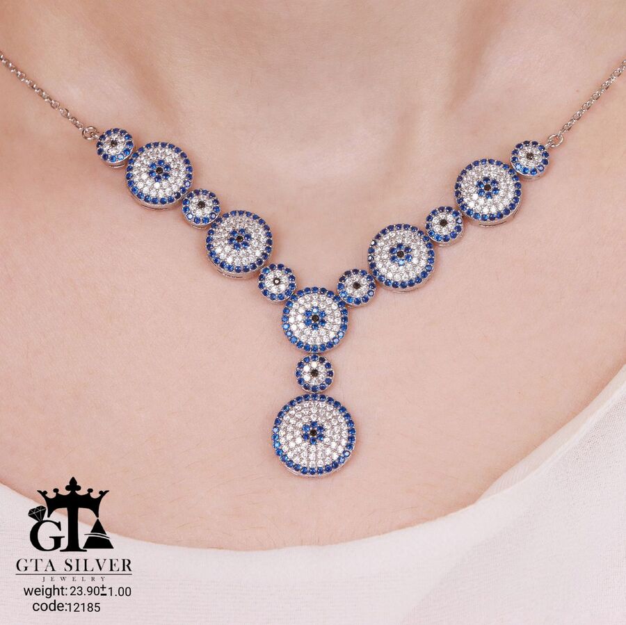 سرویس میکرو زنجیری طرح چشم نظر کد 12185
