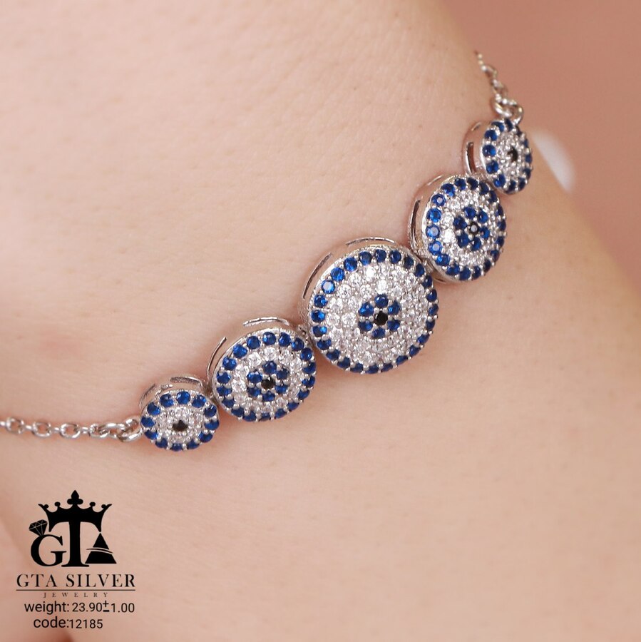 سرویس میکرو زنجیری طرح چشم نظر کد 12185