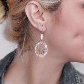 گوشواره مفتول تراش 1446