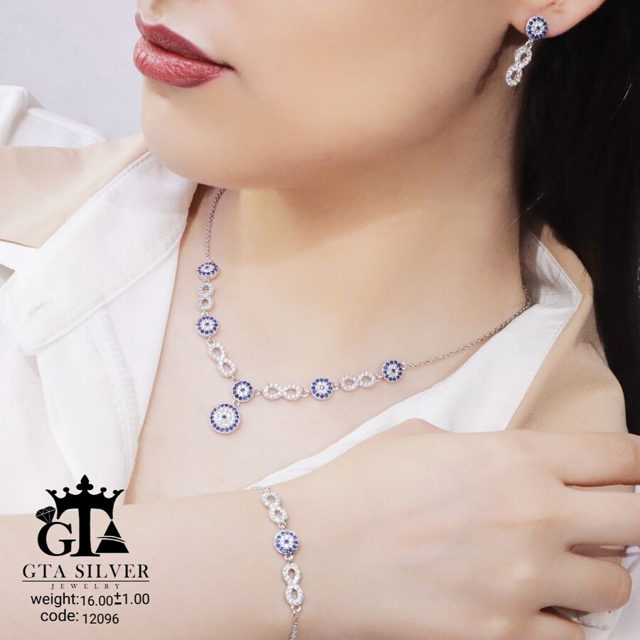 سرویس میکرو زنجیری طرح چشم نظر کد 12096