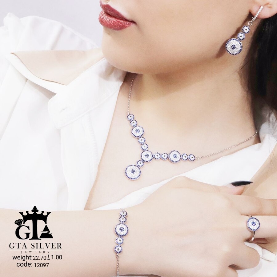 سرویس میکرو زنجیری طرح چشم نظر کد 12097
