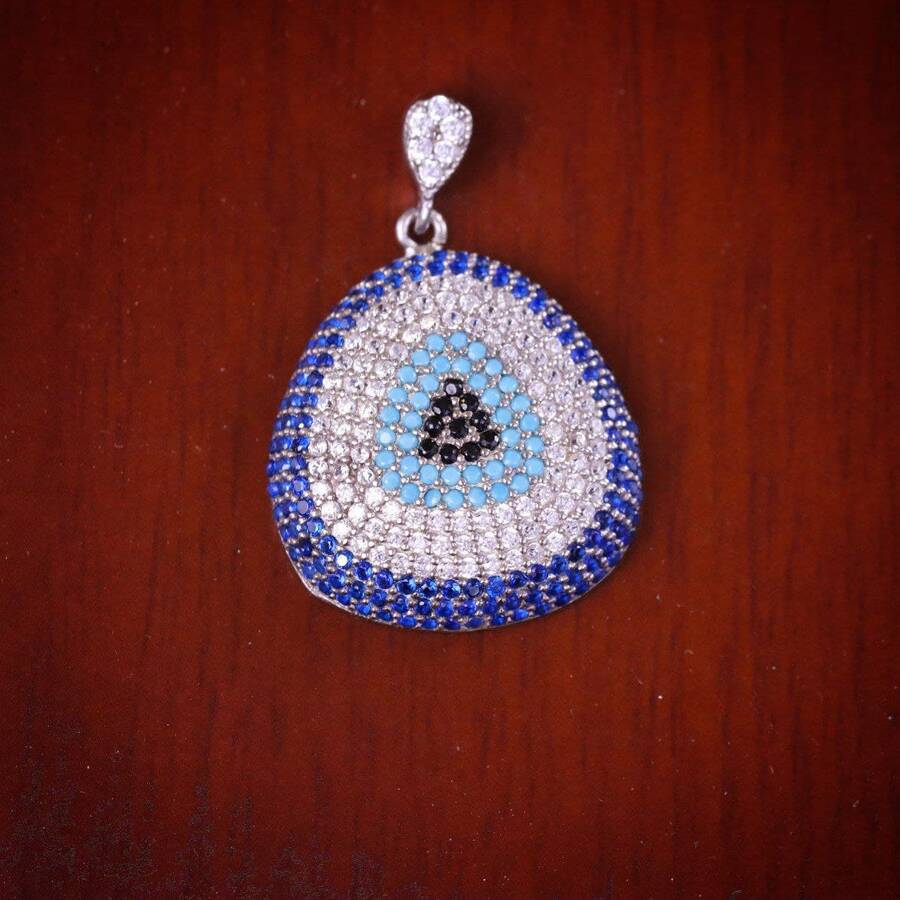 مدال میکرورنگی طرح چشم نظر کد 21394