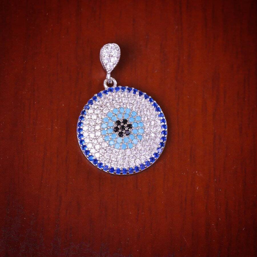 مدال میکرورنگی طرح چشم نظر کد 21398