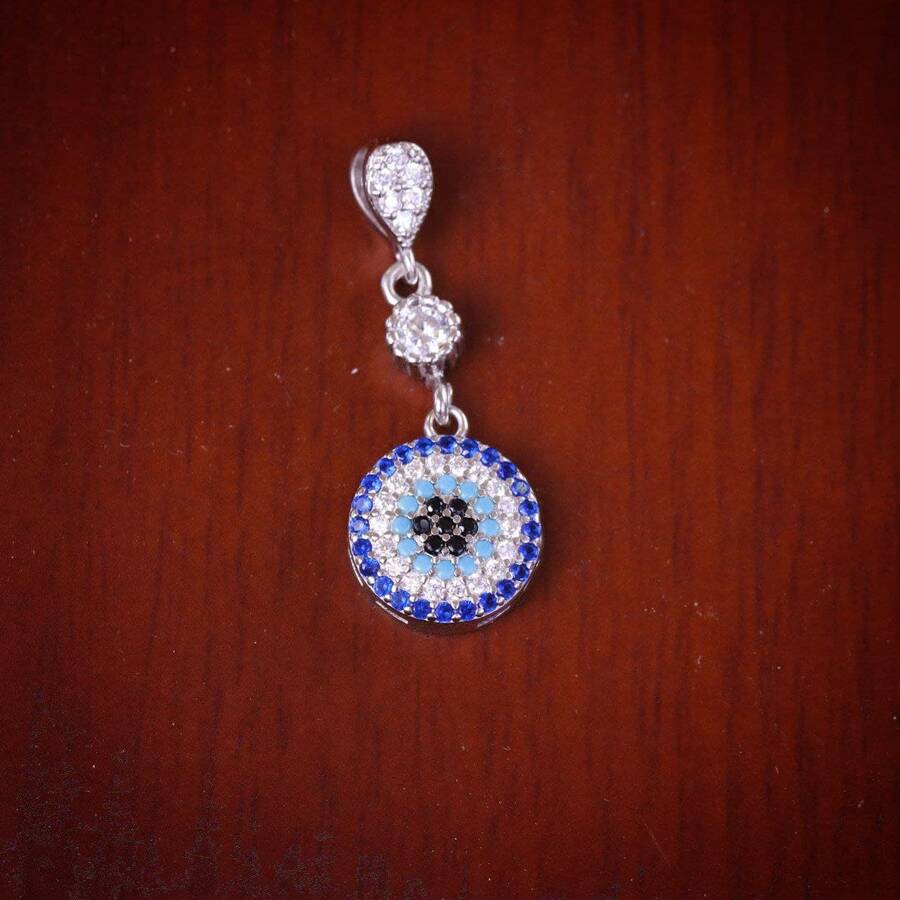 مدال میکرورنگی طرح چشم نظر کد 21365