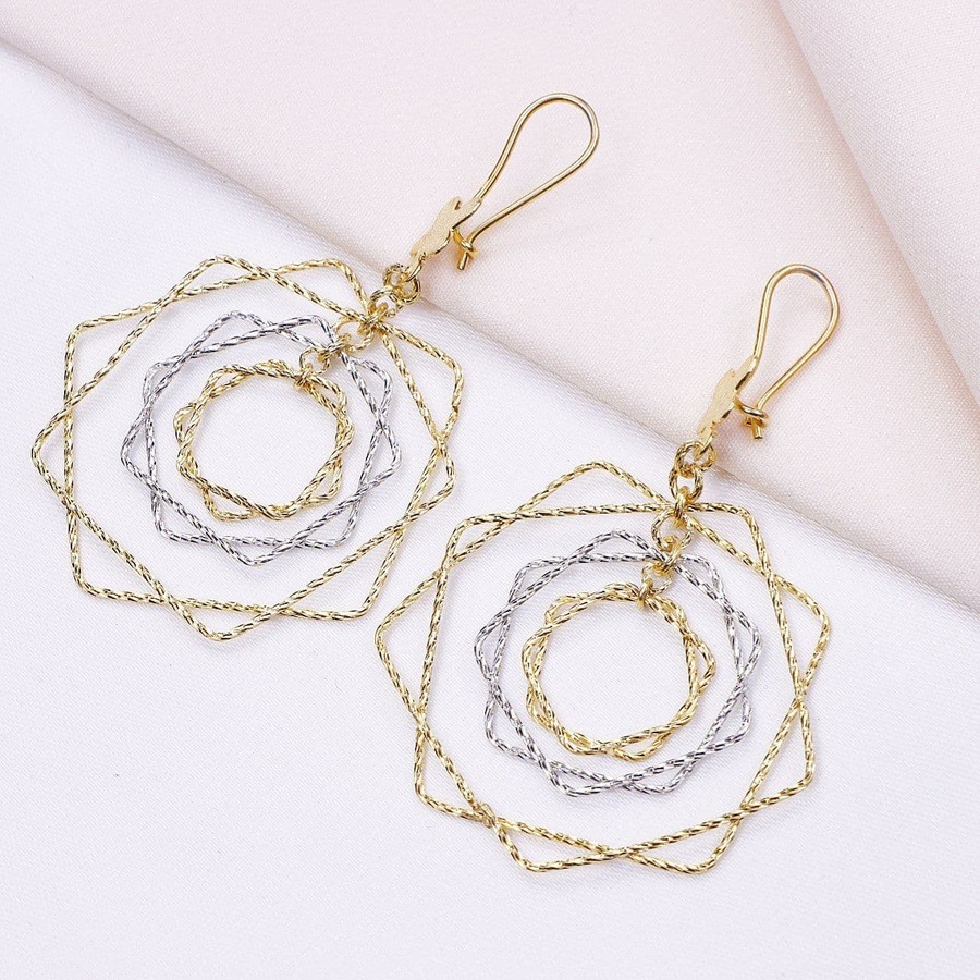 گوشواره مفتول تراش 25009