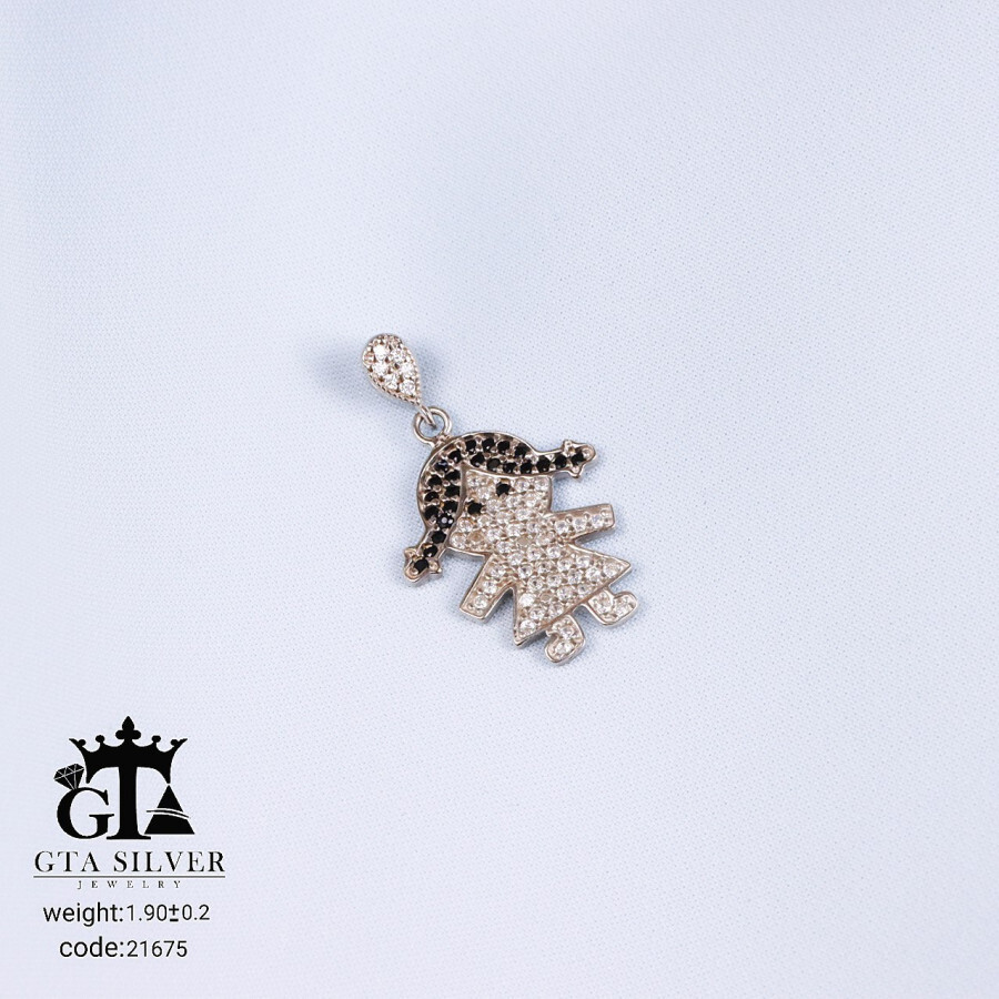 مدال میکرو طرح دختر کد 21675