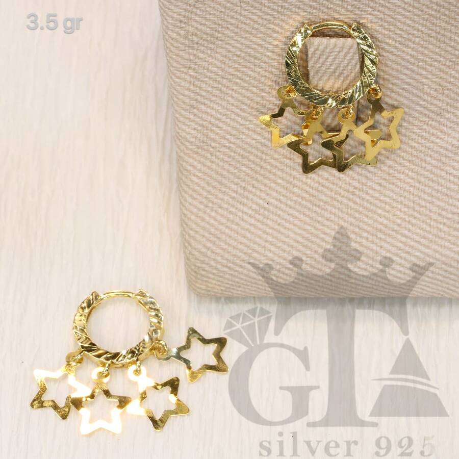 گوشواره لیزری کد 25007