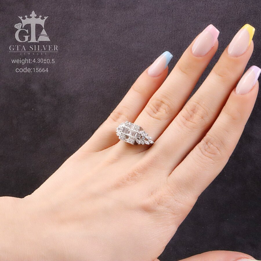 انگشتر میکرو طرح امرالدکات کد 15664