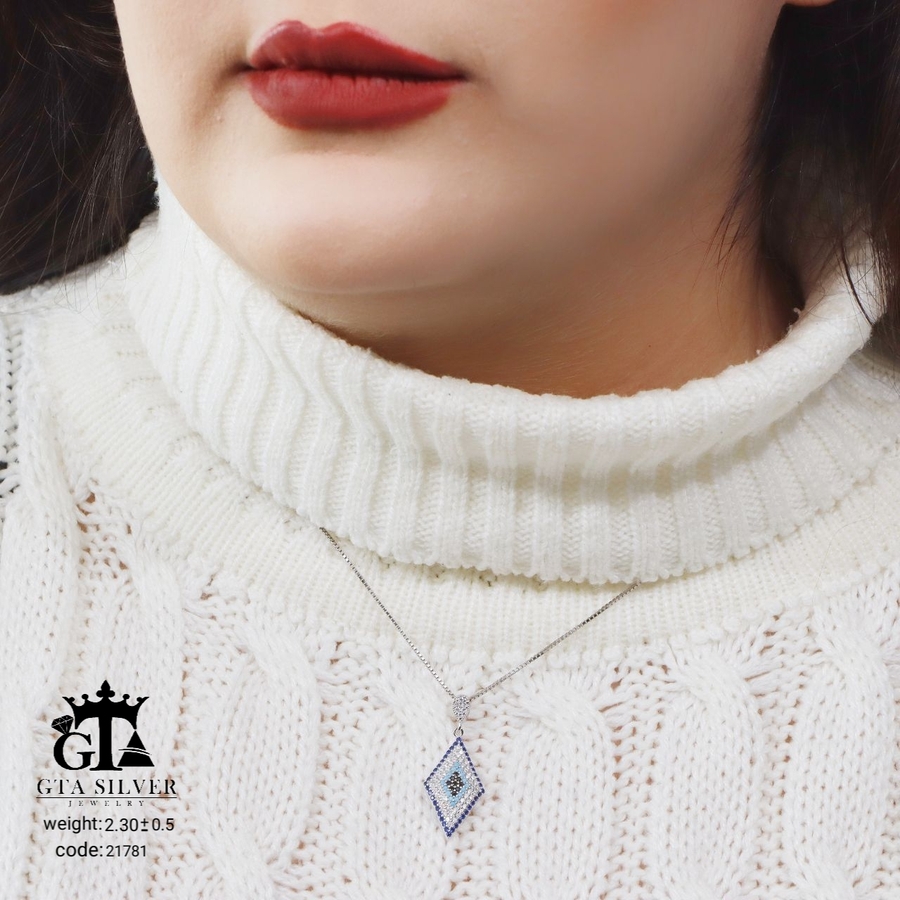 مدال میکرو طرح چشم نظر کد 21781