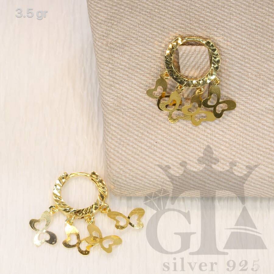 گوشواره لیزری کد 25005