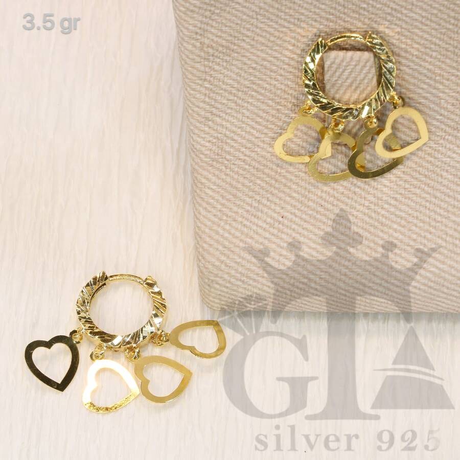گوشواره لیزری کد 25003