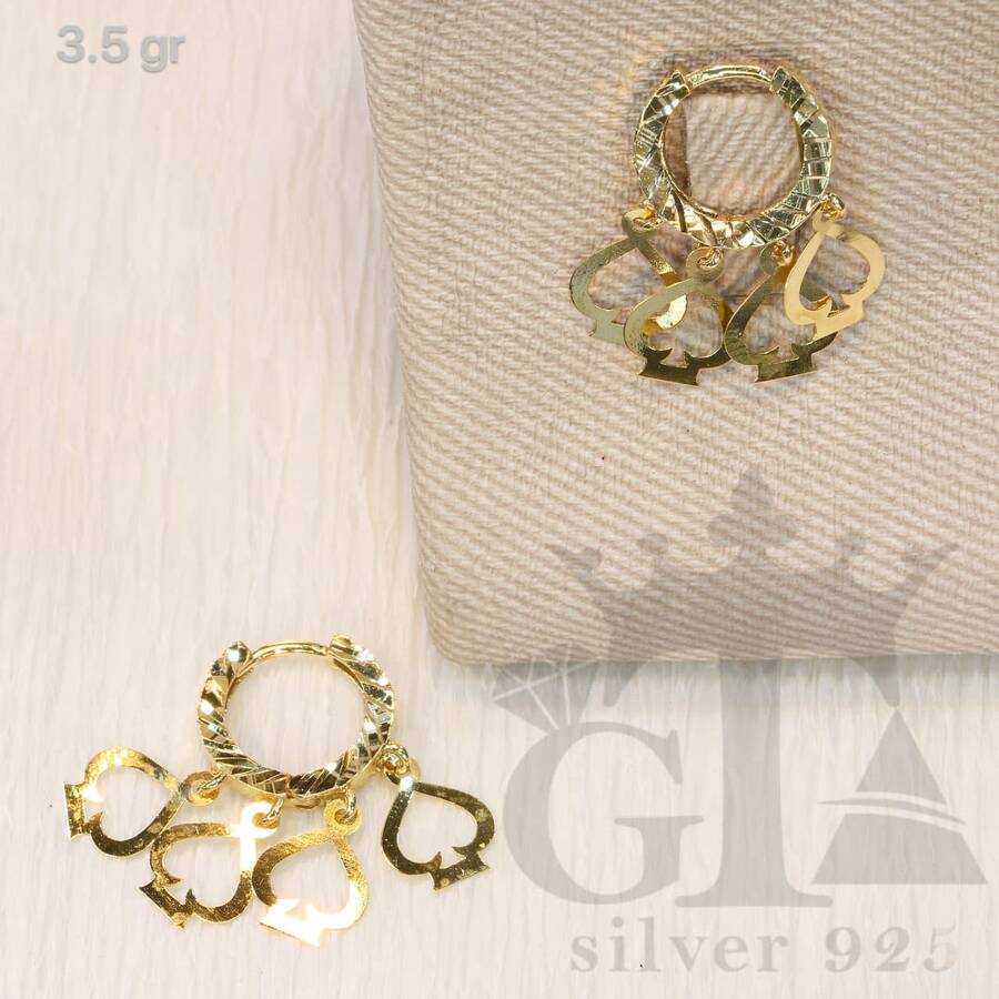 گوشواره لیزری کد 25004
