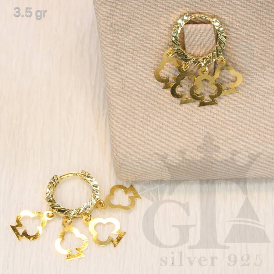 گوشواره لیزری کد 25002