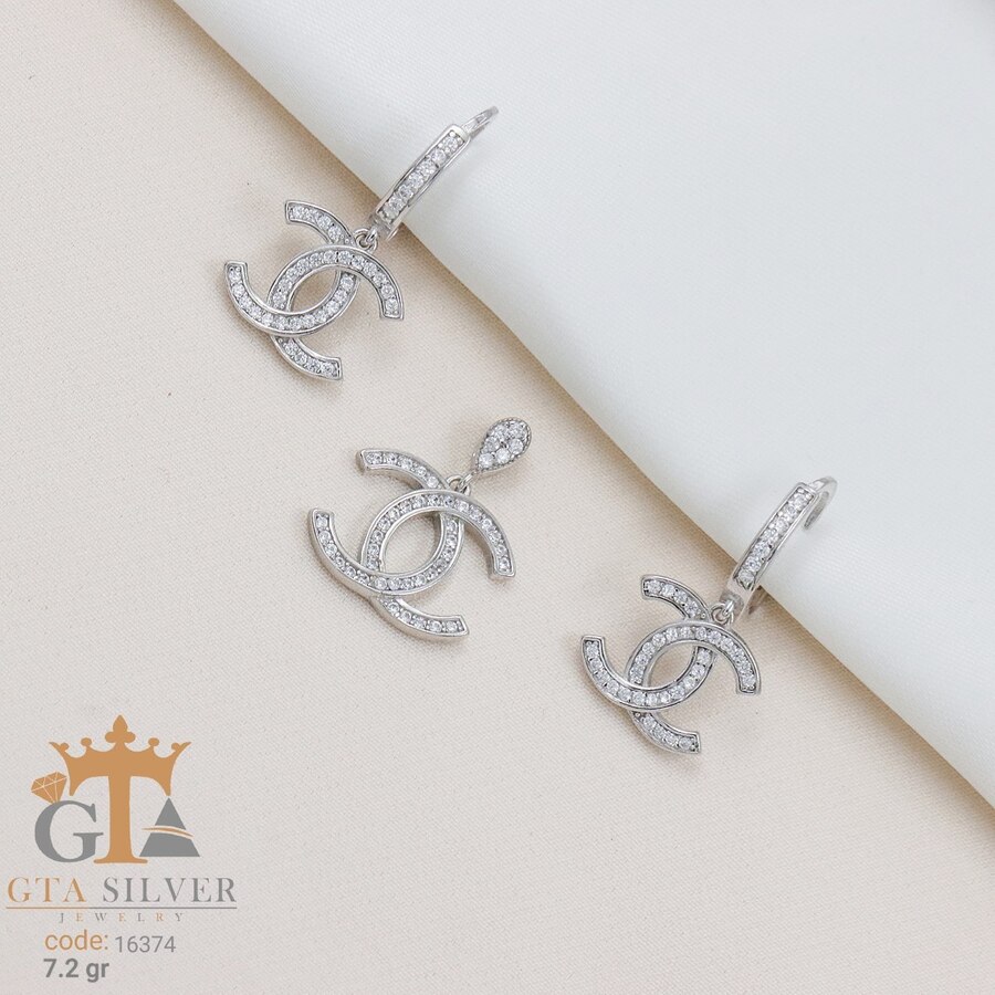 نیم ست میکرو طرح chanel کد 16374