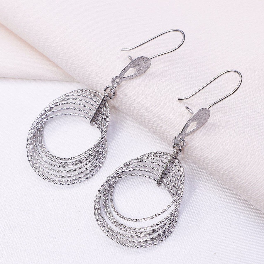 گوشواره مفتول تراش 25001