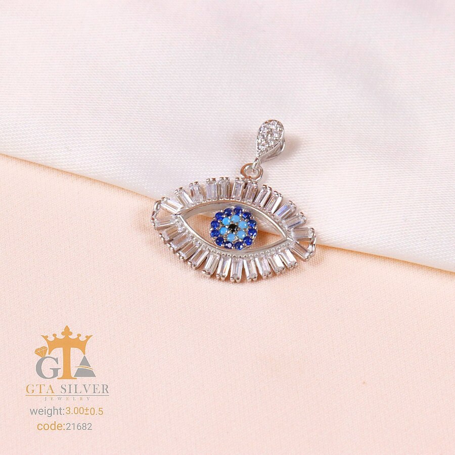 مدال میکرو طرح چشم نظر کد 21682