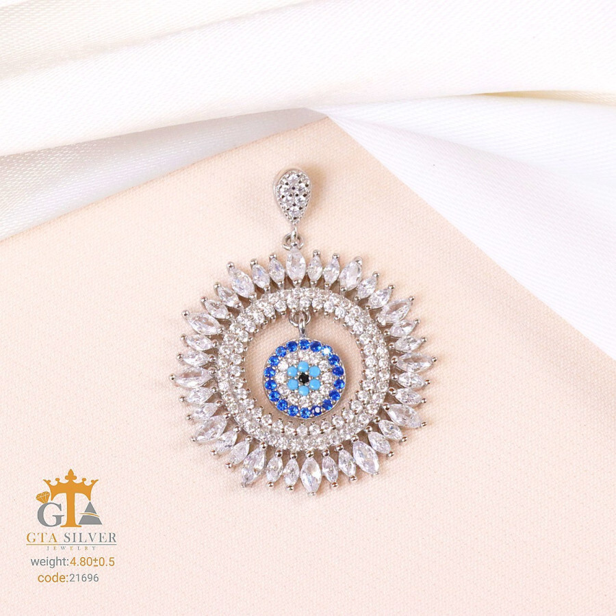 مدال میکرو طرح چشم نظر کد 21696