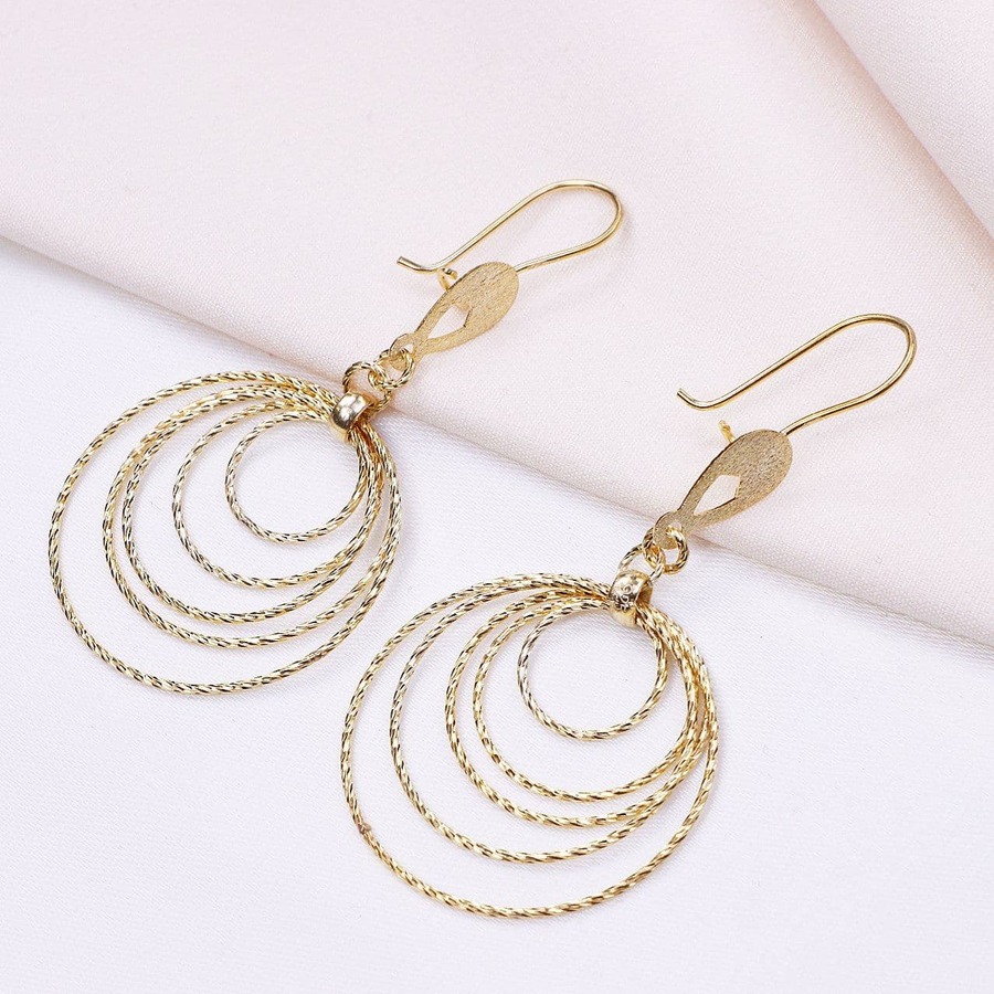 گوشواره مفتول تراش 25003