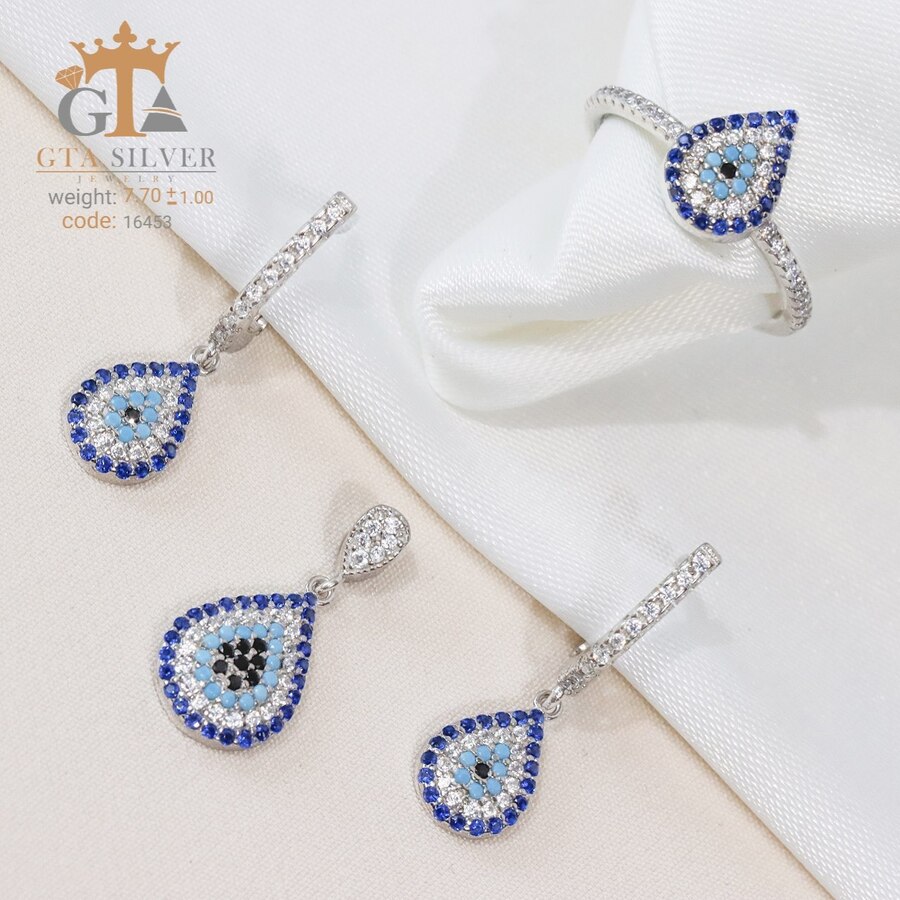 نیم ست میکرو طرح چشم نظر کد 16453