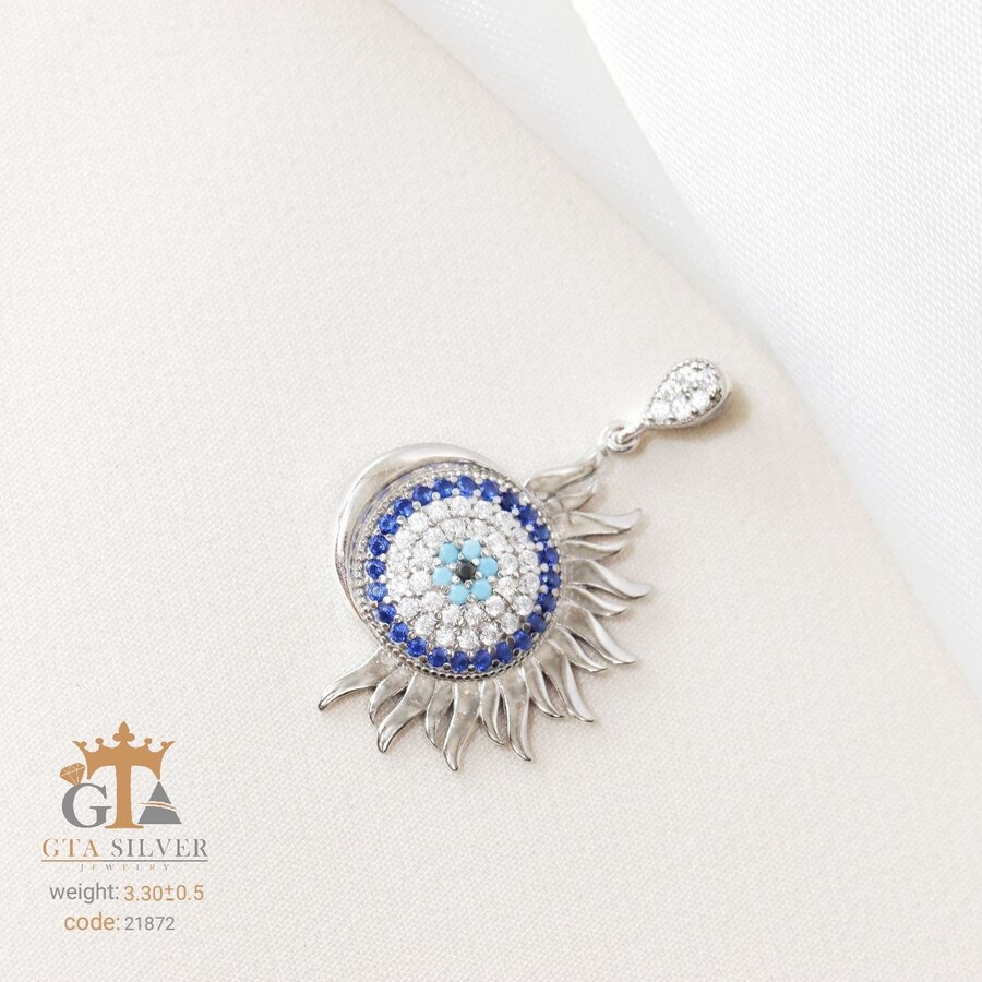 مدال میکرو طرح چشم نظر کد 21872