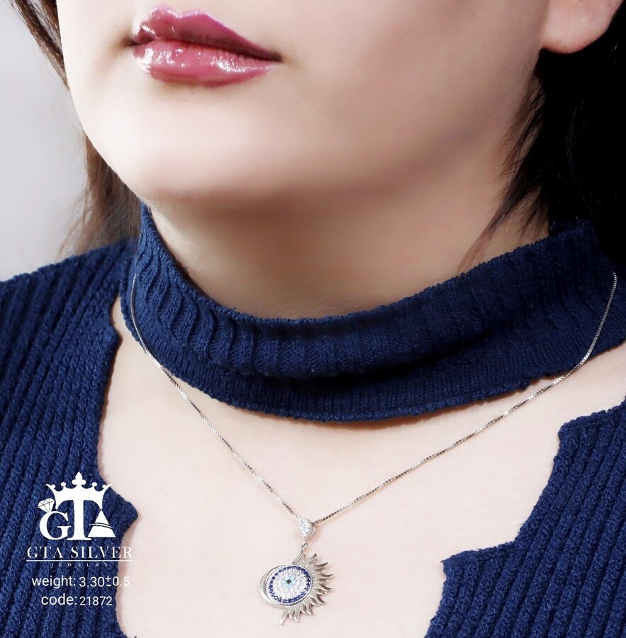 مدال میکرو طرح چشم نظر کد 21872