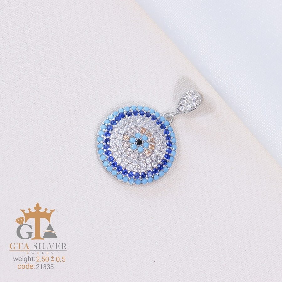 مدال میکرو طرح چشم نظر کد 21835