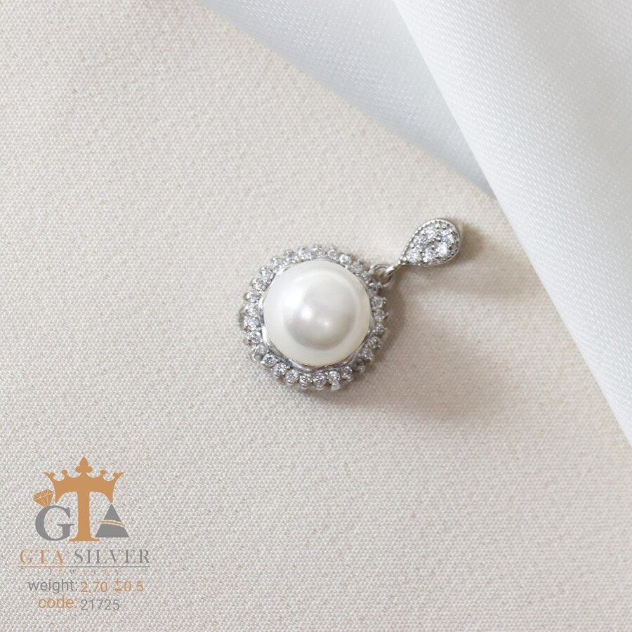 مدال میکرو همراه با مروارید کد 21725