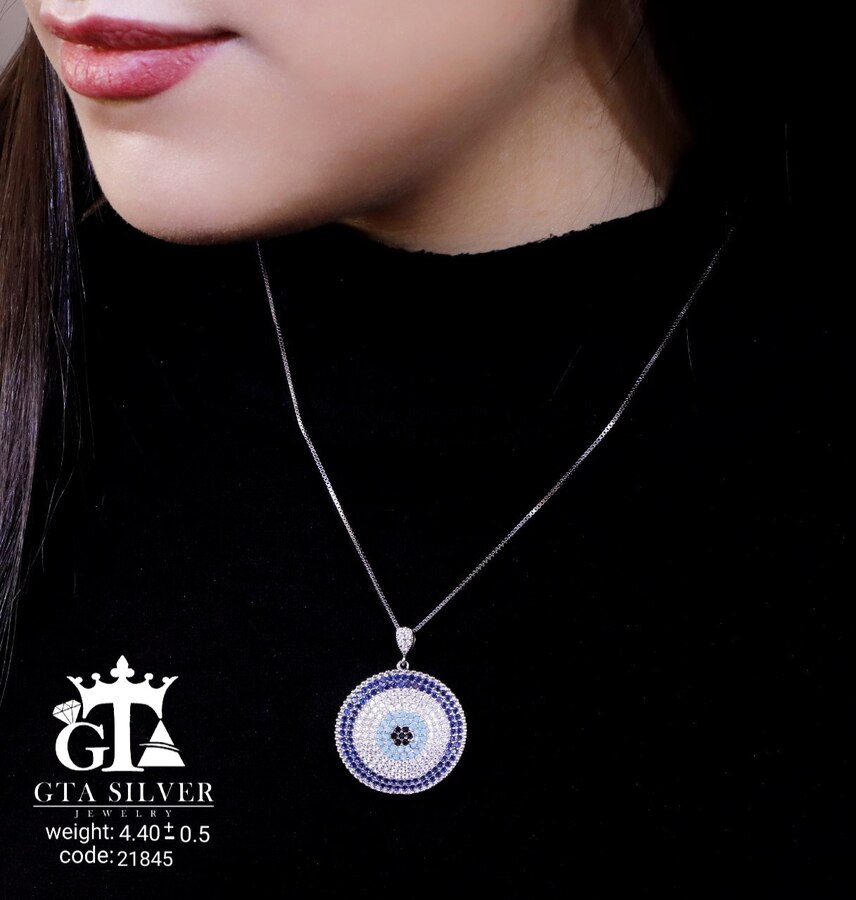 مدال میکرو طرح چشم نظر کد 21845