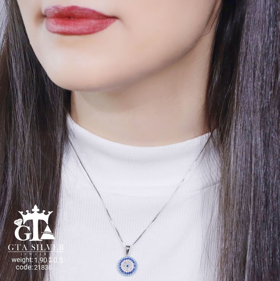 مدال میکرو طرح چشم نظر کد 21836
