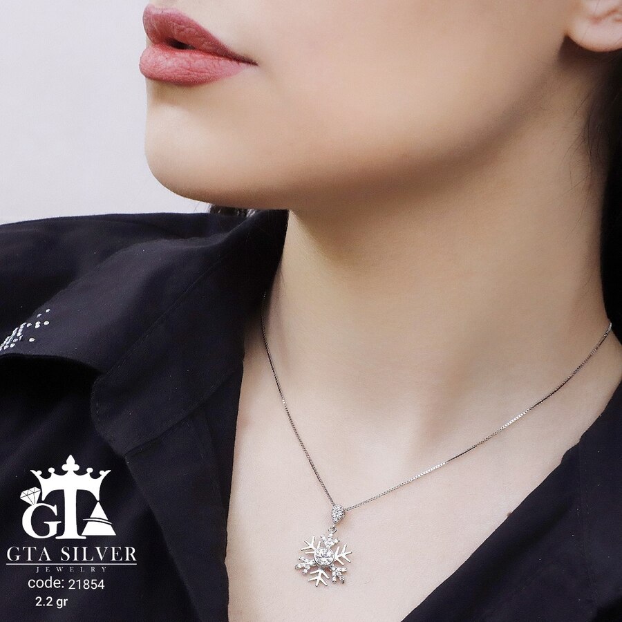 مدال میکرو طرح دونه برف کد 21854
