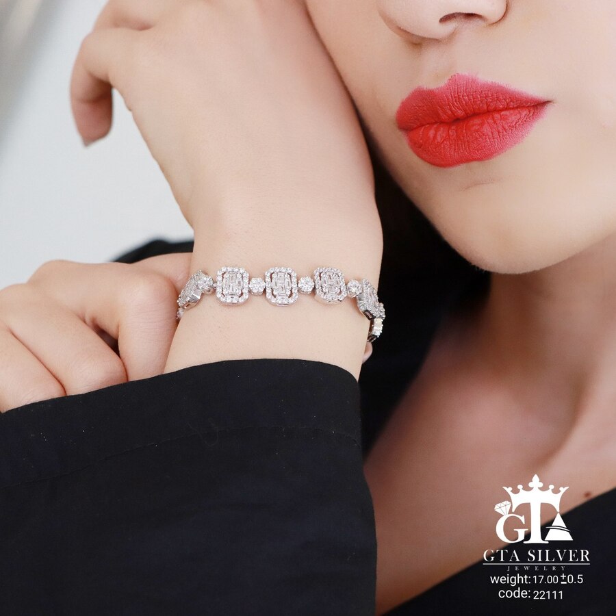 دستبند میکرو طرح امرالدکات کد 22111