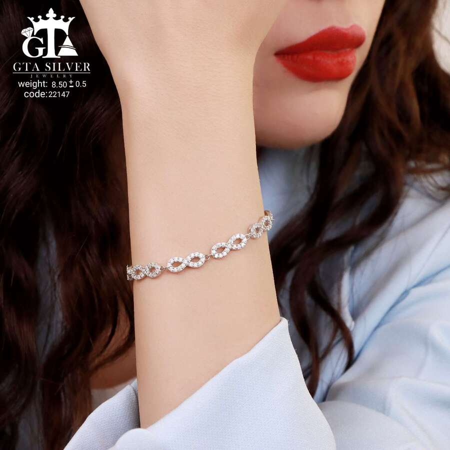 دستبند میکرو طرح بی نهایت کد 22147