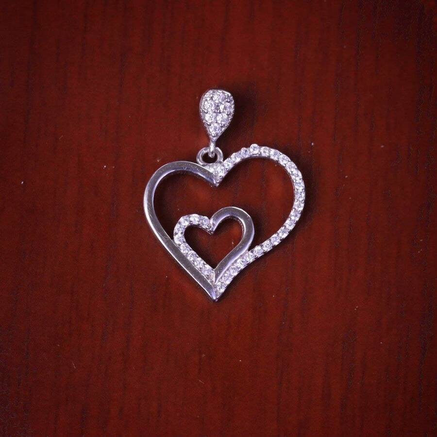 مدال میکرو طرح جفت قلب کد 21435