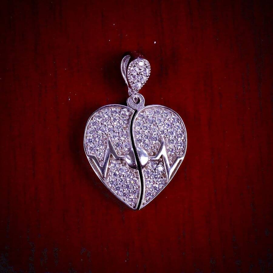 مدال میکرو طرح قلب کد 21327