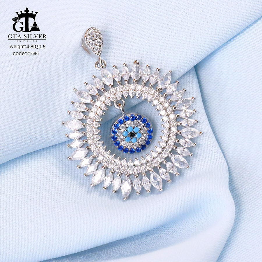 مدال میکرو طرح چشم نظر کد 21696