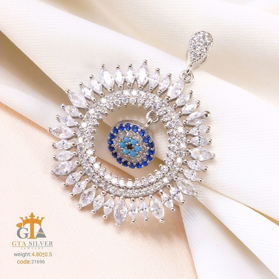 مدال میکرو طرح چشم نظر کد 21696