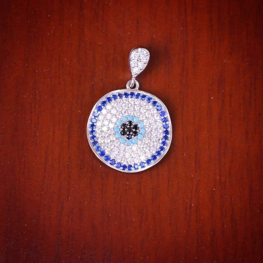 مدال میکرورنگی طرح چشم نظر کد 21367